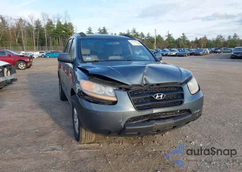 2008 Hyundai Santa Fe Gls from USA, damaged, VIN 5NMSG13D48H219452